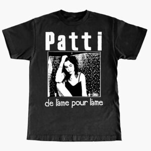 Patti Smith T-shirt Black